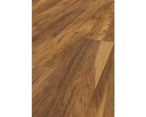 Nahaufnahme von Laminatboden mit Holzstruktur