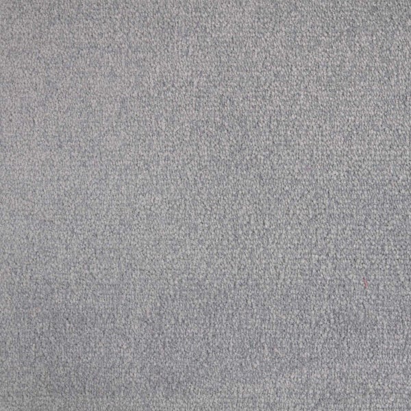 Velours Teppichfliesen hellgrau Schatex Teppichbodenfliesen selbstliegend Velour Teppich Fliesen in 50x50 cm flauschig ideal für Schlafzimmer