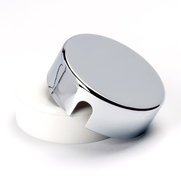 Verteilerdose aus Metall, Deckendose, Baldachin, Verteiler Abdeckung für Leuchte Lampe, 70mm, Chrom