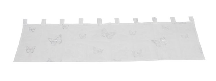 FRANK FLECHTWAREN|Fenstervorhang Schmetterling, 140 x 40 cm, POLYESTER