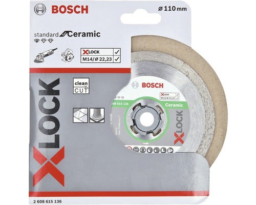 X-LOCK Diamanttrennscheibe Standard for Ceramic 110 x 22,23 x 1,6 x 7,5 mm