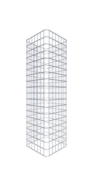 Gabionensäule 42 x 42 cm MW 5 x 5 cm eckig - Höhe: 0,90 m