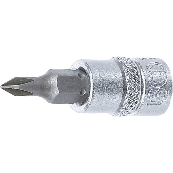 BGS Bit-Einsatz Antrieb Innenvierkant 6,3 mm (1/4) Kreuzschlitz PH0 - 2504