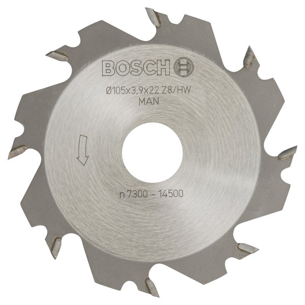 Bosch Logo Kreissägeblatt mit 105 x 3,9 x 22 Millimeter