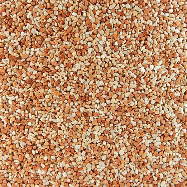 Terralith Marmor - Steinteppich terracotta due für 1 qm - außen -