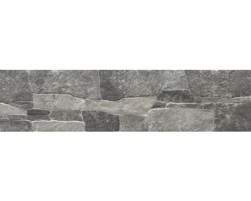 Feinsteinzeug Verblender Safari schwarz15x61 cm