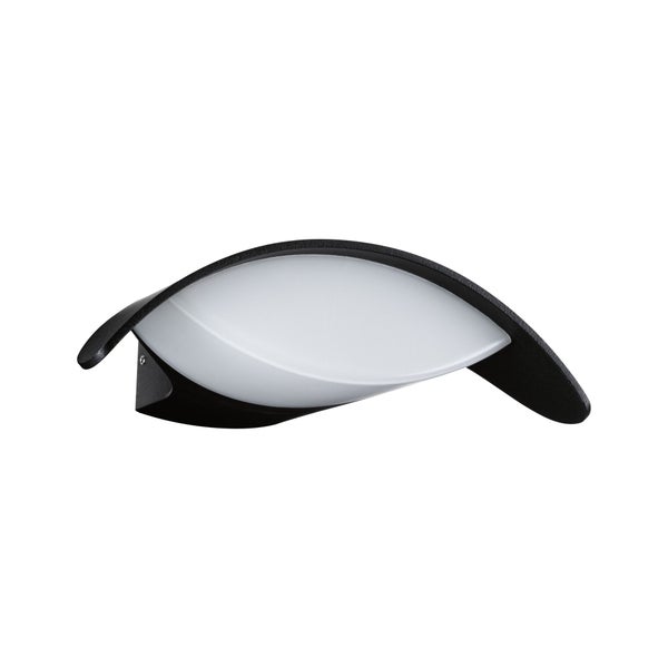 Wandleuchte mit geschwungenem Design für den Außenbereich