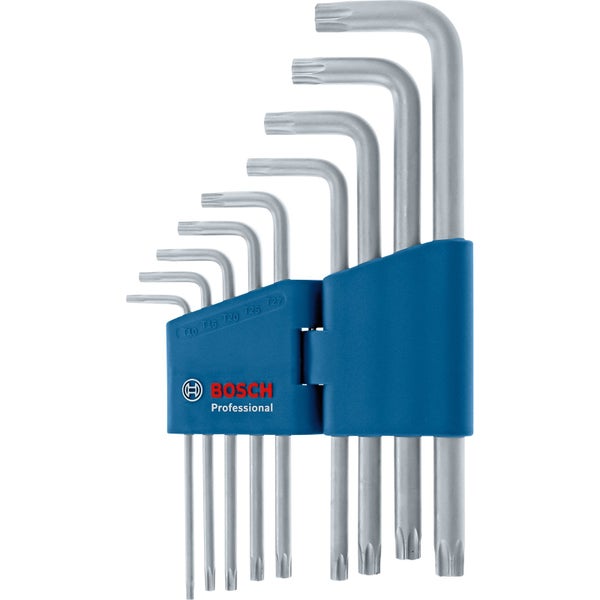 Bosch Innensechskantschlüssel TORX 9tlg. - 1600A01TH4
