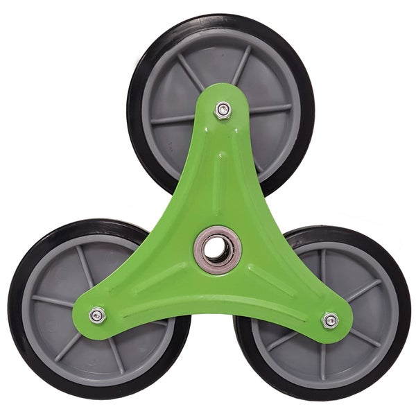 Treppensteiger-Rad mit Dreiecksrahmen