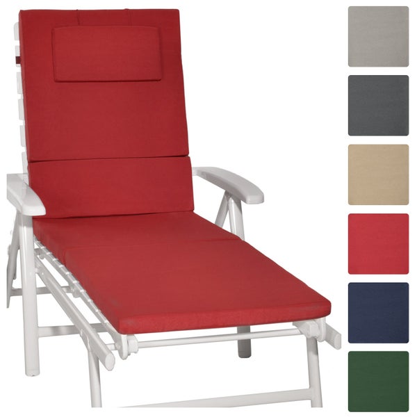 Beautissu Loft RL Rollliegenauflage 200x60x5cm Rot