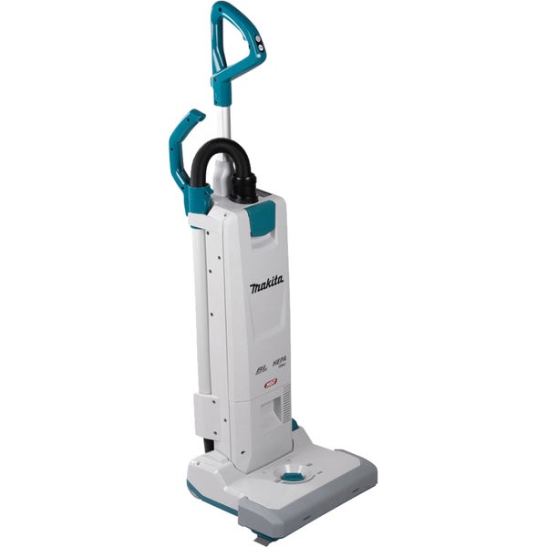 Geöffneter Staubsauger mit Filter und Staubbeutel