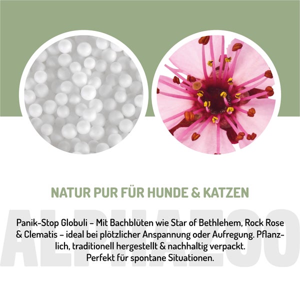 alphazoo Panik Stop Bachblüten 15g
