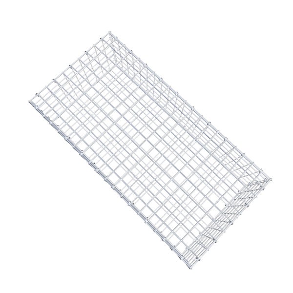 Gabione 100 cm x 30 cm x 50 cm (L x H x T), Maschenweite 5 cm x 5 cm, C-Ring