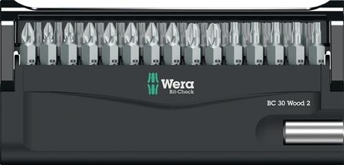 Wera Bit-Check mit verschiedenen Schrauberbits