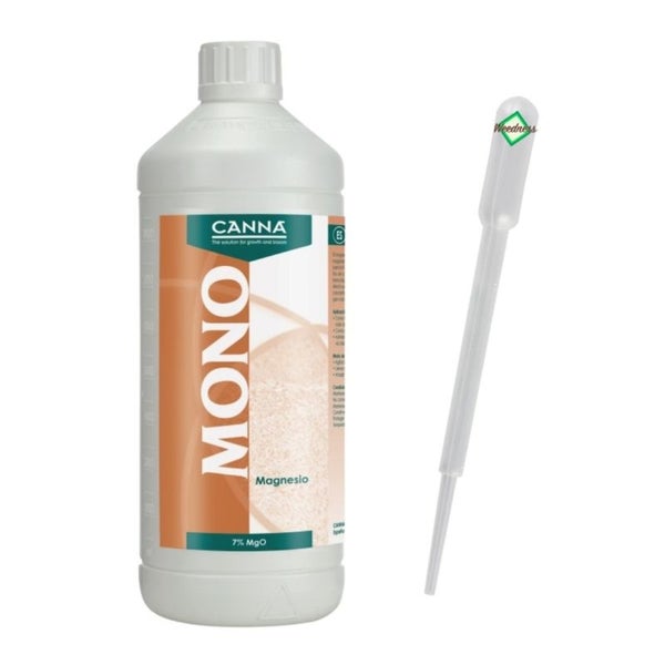 Canna Magnesium Dünger 1L – Flüssigdünger gegen Magnesiummangel – Unterstützt Photosynthese, Vitalität & Wachstum – Schnelle Wirkung – Mit Pipette zur einfachen Dosierung