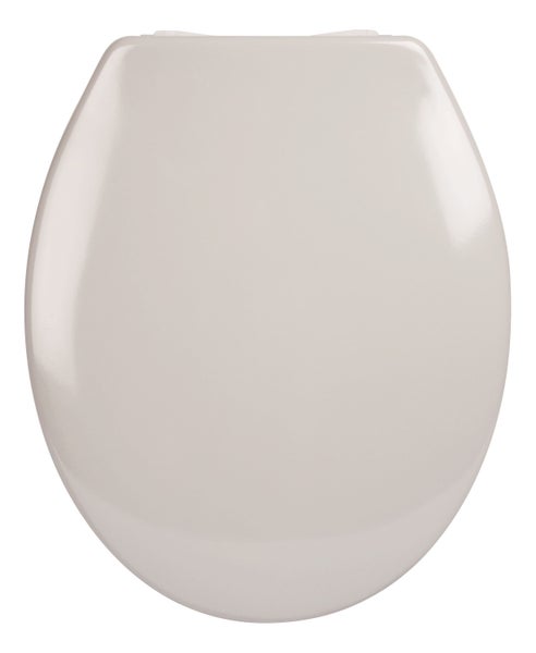 Calmwaters® Spülrandloses Wand WC im Set in Manhattan-Grau, Tiefspüler mit WC Sitz aus Urea-Duroplast mit Absenkautomatik, 99000191