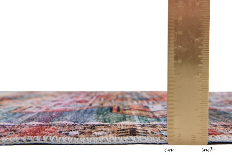 Teppich im Vintage-Design Adara Bunt 140x200 cm