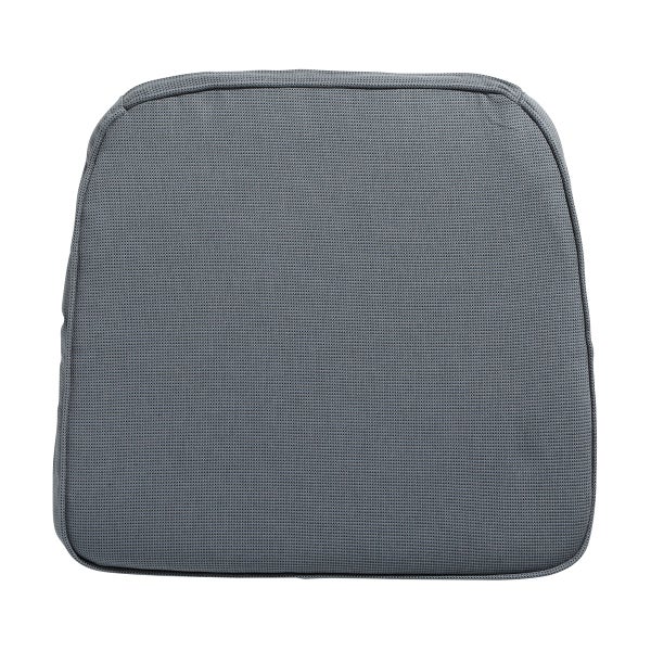 Sitzkissen Wicker Rib grau - ca. 48x48 cm - 4er-Set