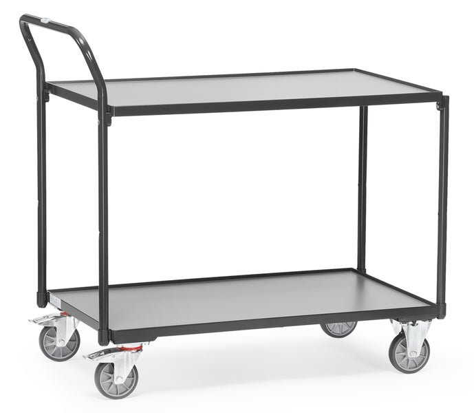 Etagenwagen mit zwei Ablageflächen und Griff