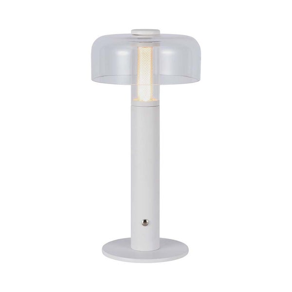 White Rechargeable Table Lamps - IP20 - 1W - 100 Lumen - 3000K