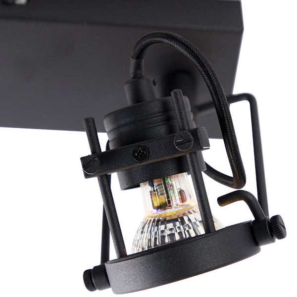 Schwenkbare Deckenleuchte mit einem Lichtpunkt