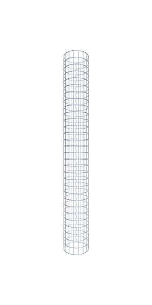 Gabionensäule Durchmesser 27 cm MW 5 x 5 cm rund - Höhe: 150 cm