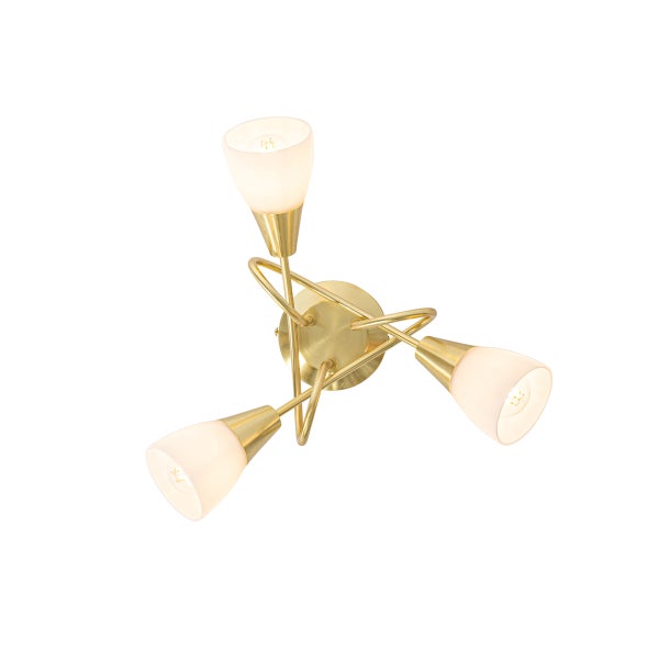 Deckenleuchte mit drei Strahlern