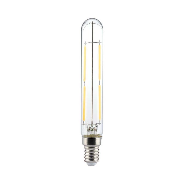 V-TAC VT-2204-N - LED-Lampen - T20 E14 - IP20 - Klar - 4 Watt - 400 Lumen - 3000K - 2 Jahre