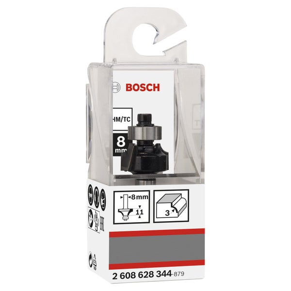 Bosch Abrundfräser Standard for Wood 8 x 18 mm 7 x 53 mm - 2608628344
