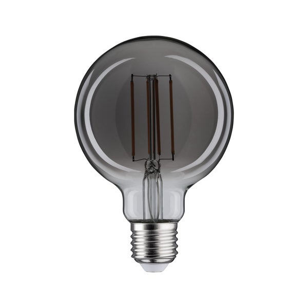 1879 Filament 230V LED Globe G95 E27 420lm 8W 2200K dimmbar Rauchglas