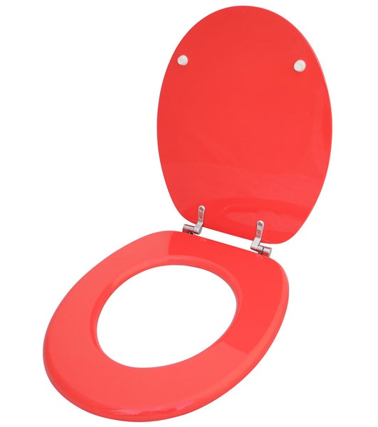 WC-Sitz Rot