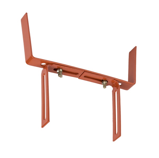 Dachrinnenhalter aus Metall mit Schrauben