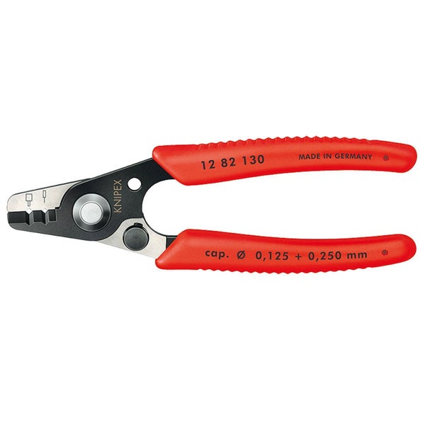 Knipex Abisolierzange für Kabel mit einem Durchmesser von 0,125 bis 0,250 Millimeter