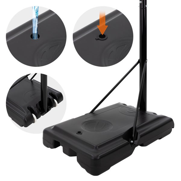 Basketballkorb mit Ständer für den Außenbereich