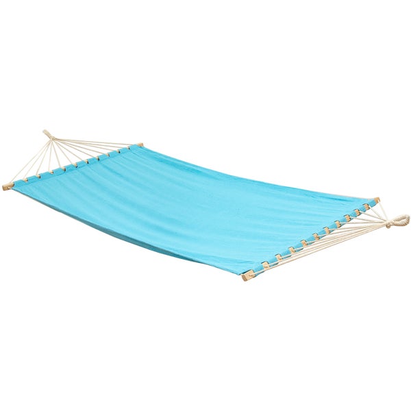 AMANKA XXL Stabhängematte 200x120 Doppelhängematte 2 Personen Hängematte Blau