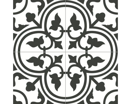 Zement Wand- und Bodenfliese Mar 1081 20x20x1,6 cm,
