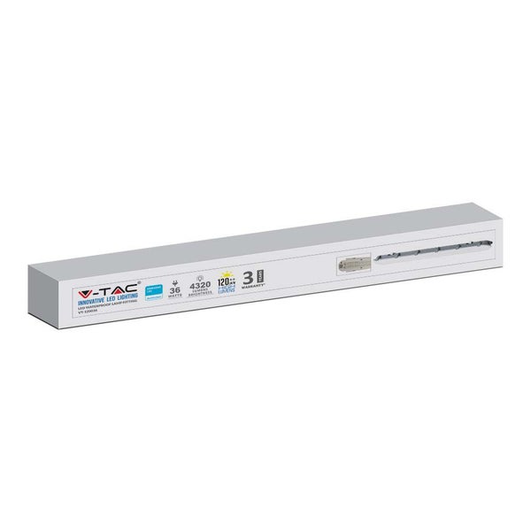 V-TAC VT-120036-N - LED-Lichtleisten - Serie Milky Cover - Samsung - IP65 - 36W - 4320 Lumen - 4000K