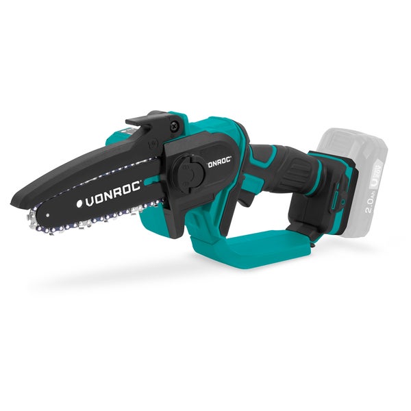 VONROC Mini-Kettensäge 20V – 152 mm – Exkl. Akku & Ladegerät