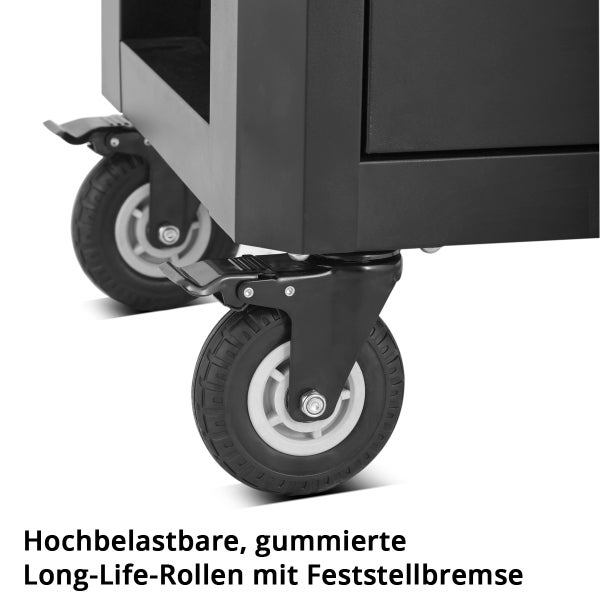 STAHLWERK Werkstattwagen FALCON mit 7 Schubladen, abschließbar Montagewagen
