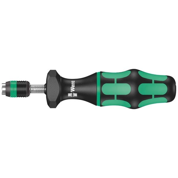 Wera Serie 7400 Kraftform einstellbarer Drehmomentschraubendreher (0,3-1,2 Nm) mit Rapidaptor Schnellwechselfutter - 074700