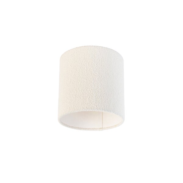 Boucle Lampenschirm weiß 20/20/20