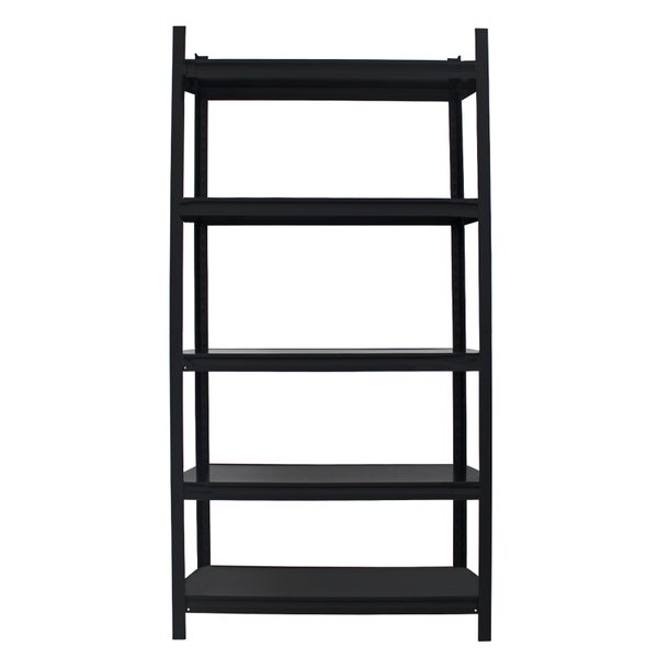 Leeres Regal mit fünf Böden für Lagerung und Organisation