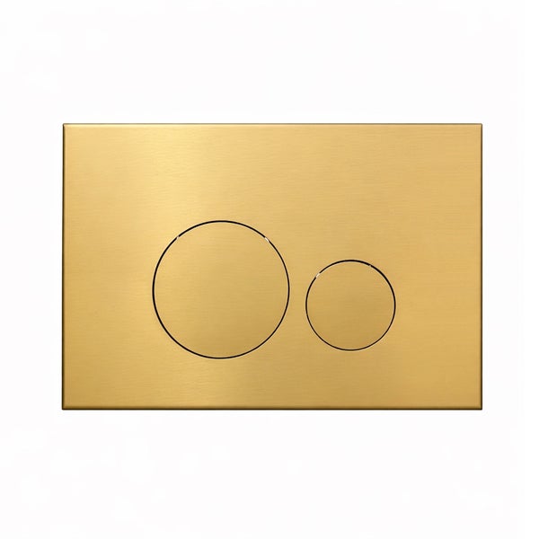 WC-Betätigungsplatte mit zwei Tasten für Spüloptionen