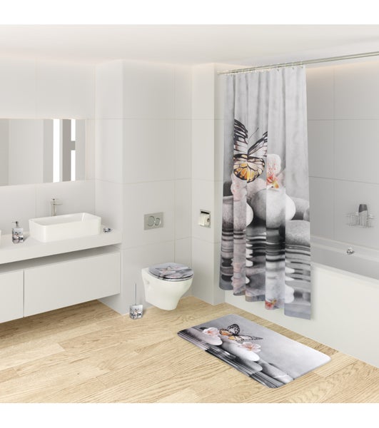 Seifenspender und WC Bürste Vanesa