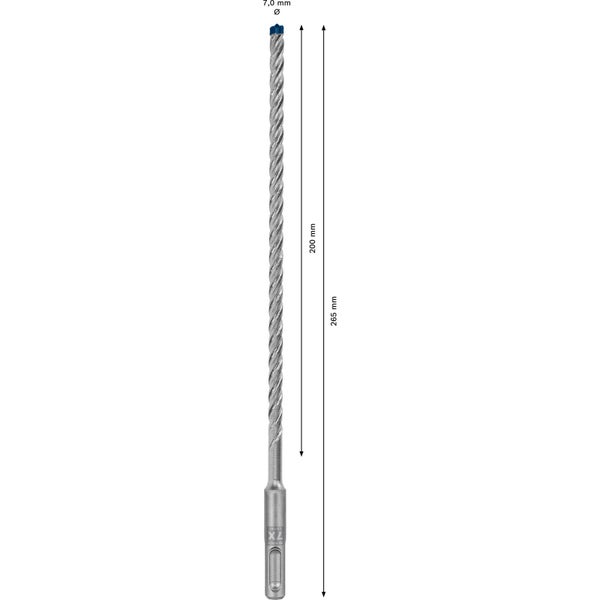 Bosch Expert SDS plus-7X Hammerbohrer 7 x 200 x 265 mm - 2608900086