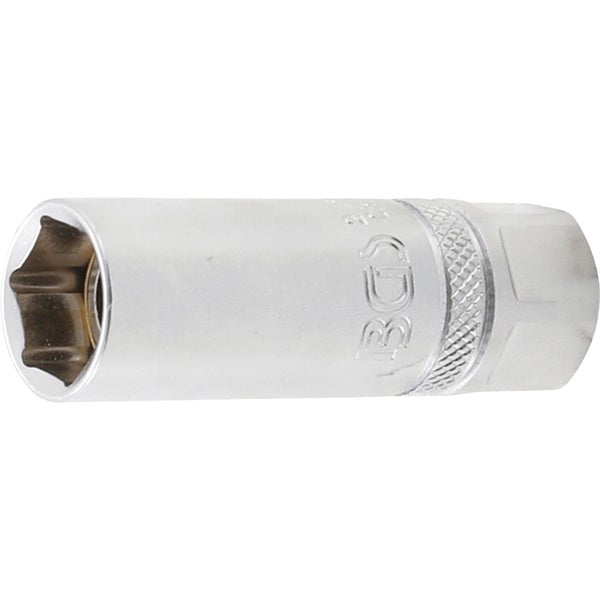 BGS Zündkerzen-Einsatz mit Magnet Sechskant Antrieb Innenvierkant 12,5 mm (1/2) SW 16 mm - 2468