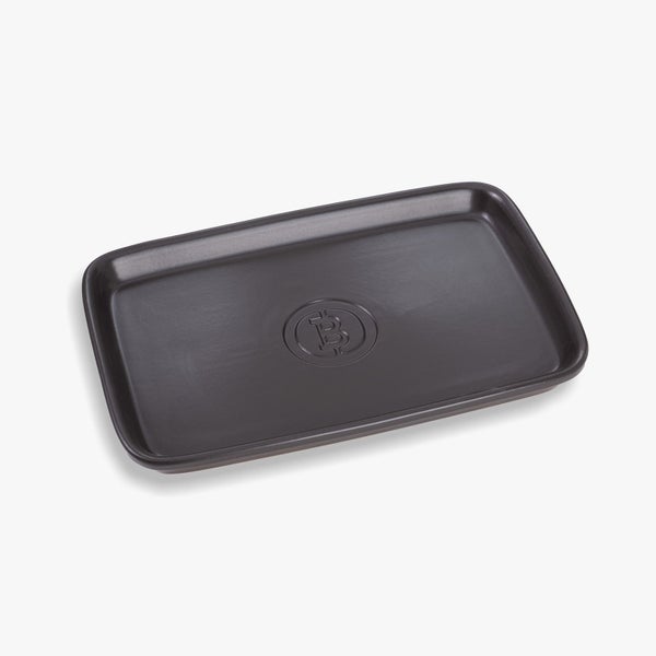 Beefer® Keramikschale Römertopf inkl. Servierbrettchen XL - 10300013
