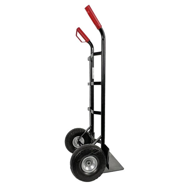 Profi Sackkarre HBH TK320PU – 320 kg Tragkraft, Vollgummireifen, Stahlrahmen, Transportkarre für Werkstatt & Baustelle