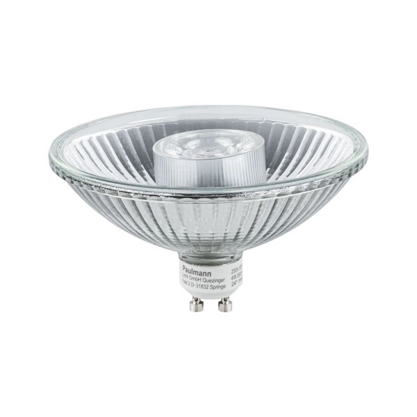 Standard 230V LED Reflektor QPAR111 GU10 350lm 4W 2700K Alu