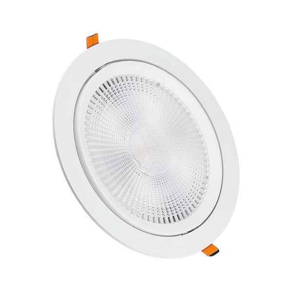 V-TAC VT-2-30-N - Einstellbares LED-Downlight - Samsung - IP20 - Weiß - 30W - 3040 Lumen - 3000K -